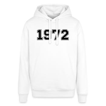 1972 - Stanley/Stella SOUNDER Unisex Hoodie - white - Front - Alina (178cm) & Michal (187cm)