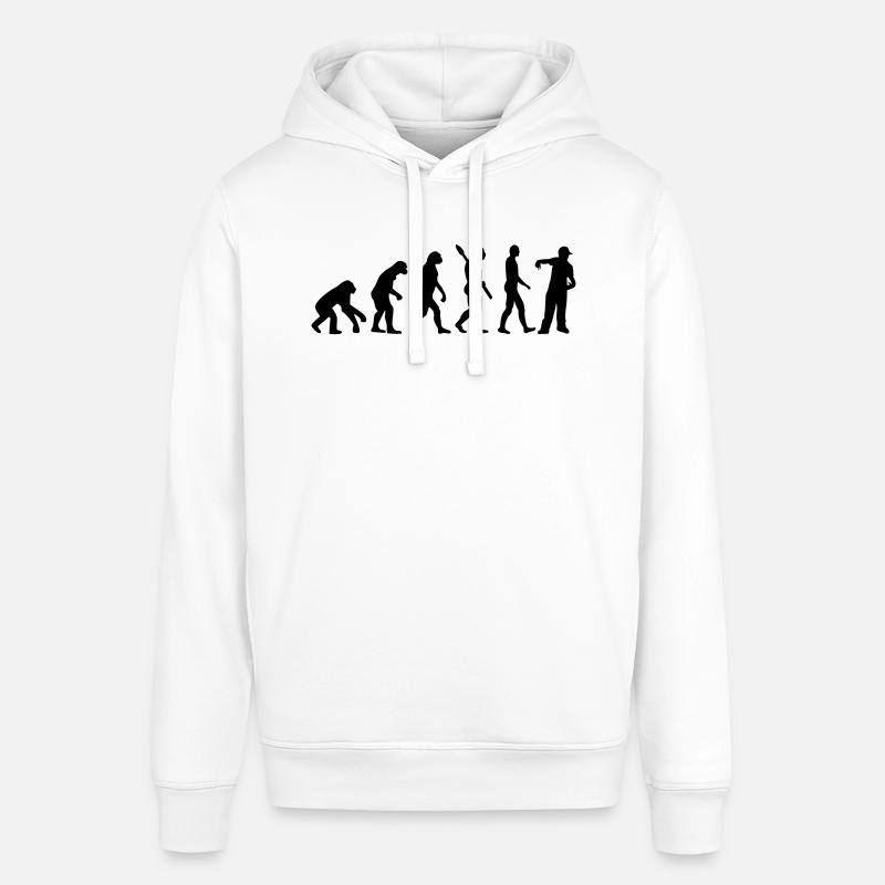 Évolution Rapper - Sweat à capuche SOUNDER Stanley/Stella Unisexe - blanc