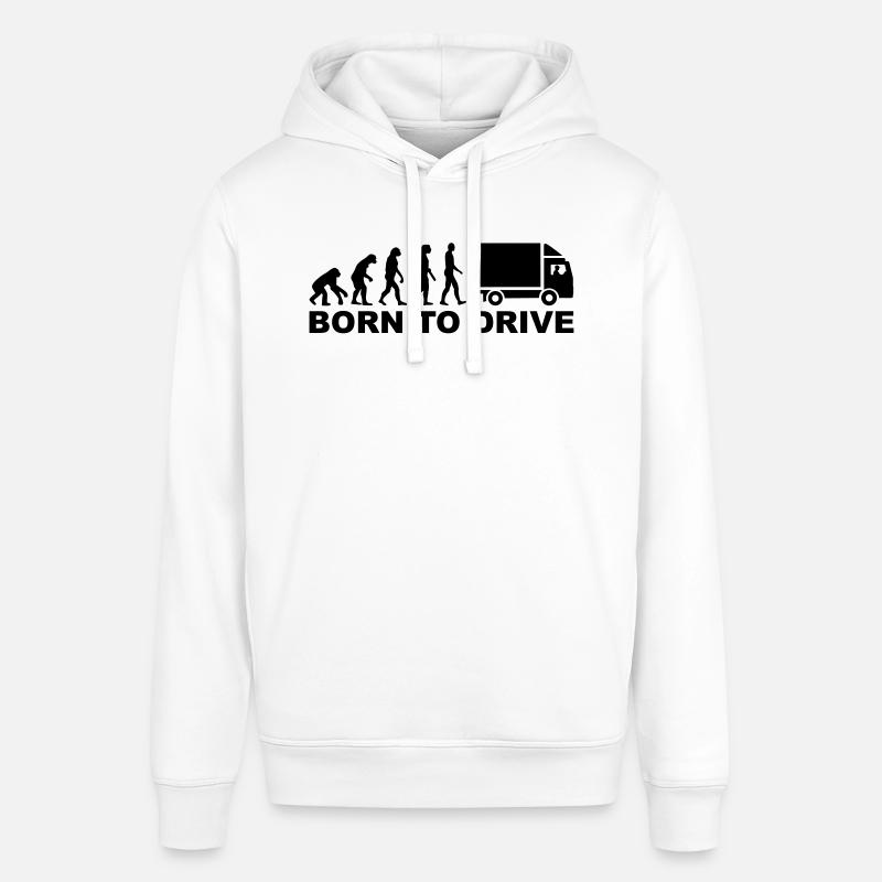 Evolution Camion - Sweat à capuche SOUNDER Stanley/Stella Unisexe - blanc