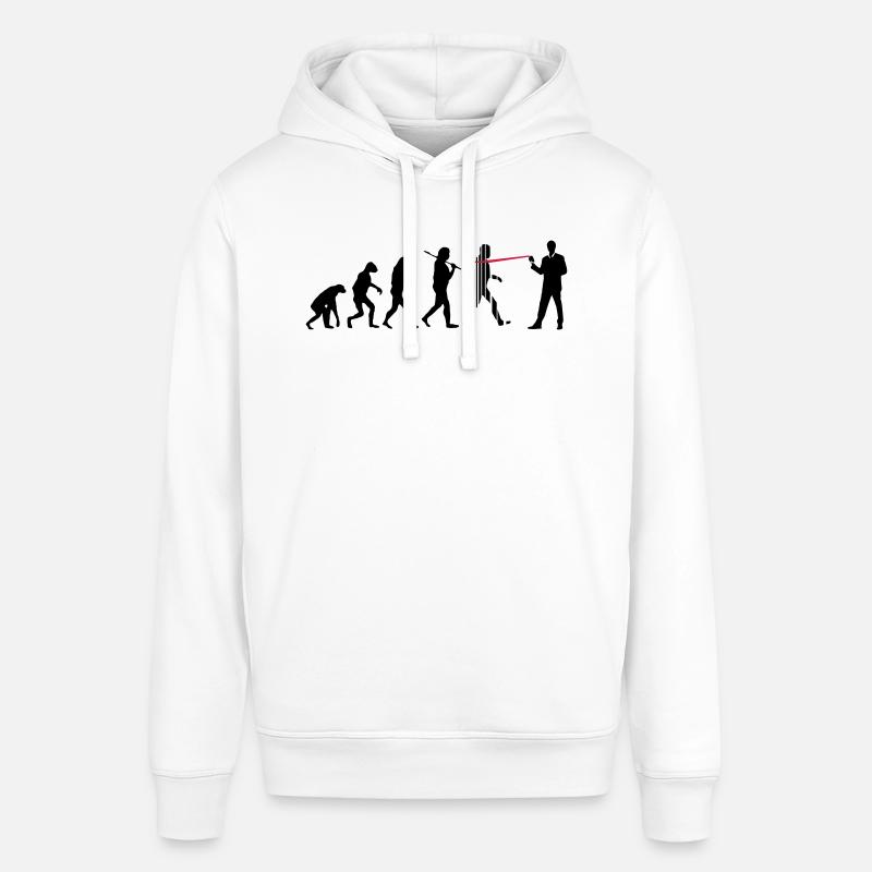 évolution NSA - Sweat à capuche SOUNDER Stanley/Stella Unisexe - blanc