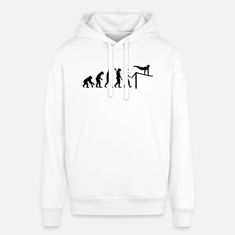 Évolution Gymnastique - Sweat à capuche SOUNDER Stanley/Stella Unisexe - blanc