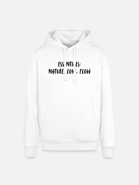 Essentials: nature, love, flow. - Stanley/Stella Unisex Hoodie SOUNDER - Weiß