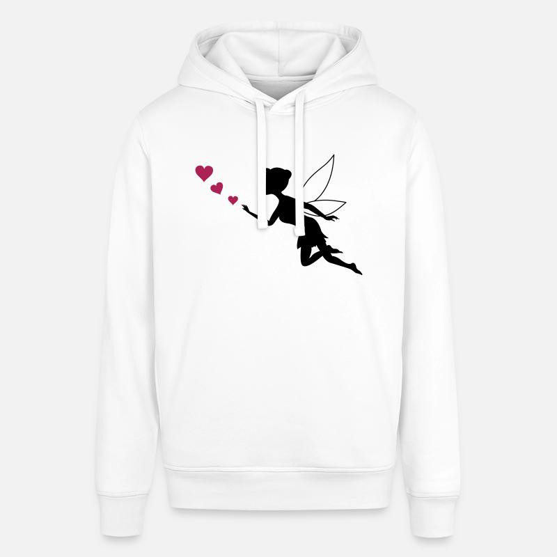 coeurs de fées - Sweat à capuche SOUNDER Stanley/Stella Unisexe - blanc