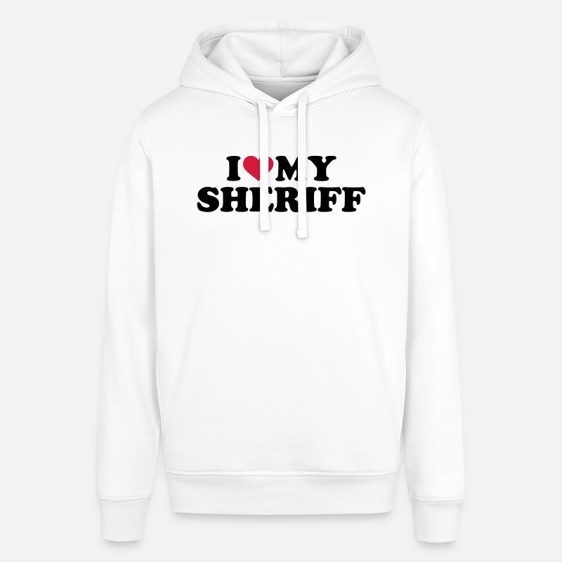 Sheriff - Sweat à capuche SOUNDER Stanley/Stella Unisexe - blanc