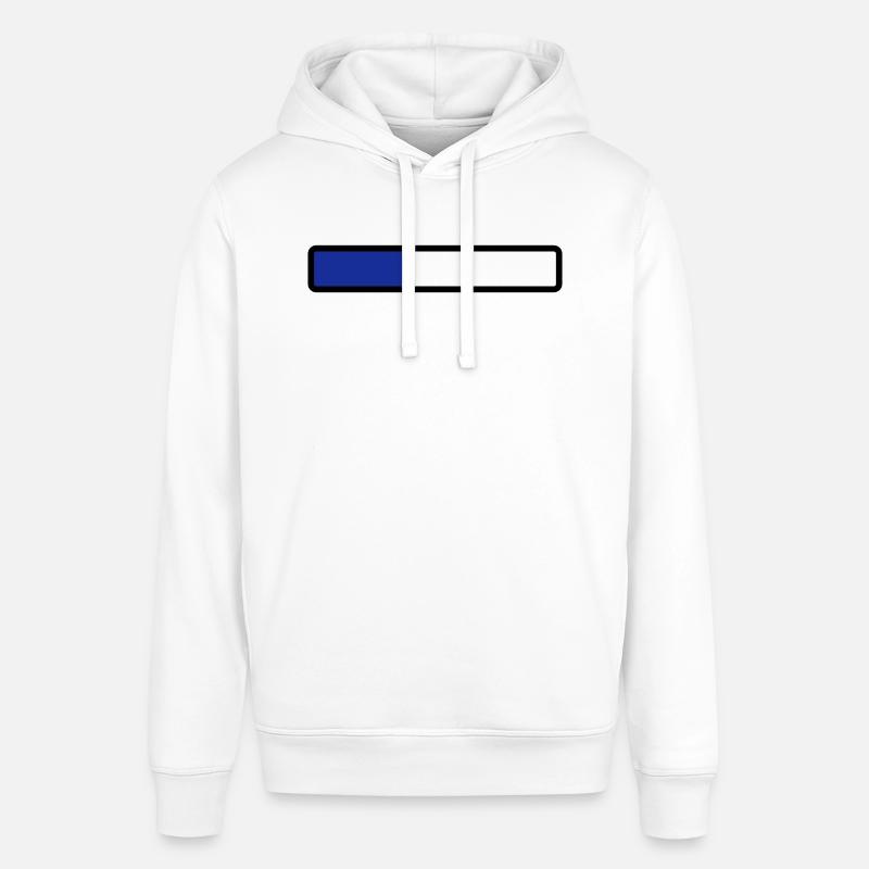 loading laden computer warten - Stanley/Stella Unisex Hoodie SOUNDER - Weiß