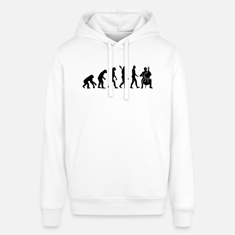 Evolution Violoncello - Sweat à capuche SOUNDER Stanley/Stella Unisexe - blanc