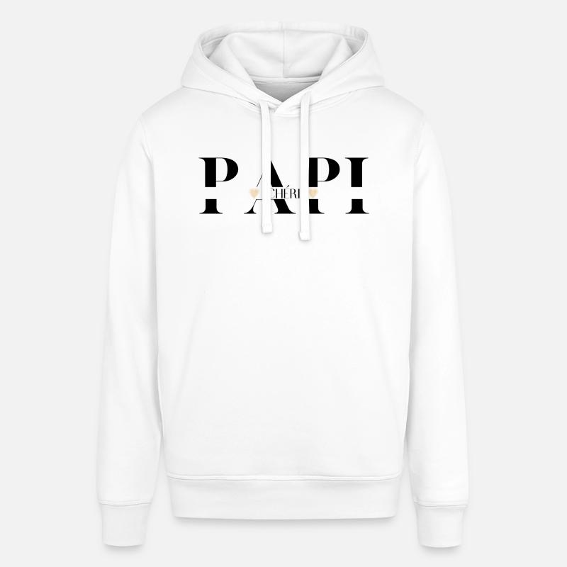 papi Chéri - Sweat à capuche SOUNDER Stanley/Stella Unisexe - blanc