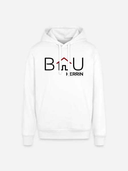 Bauherrin - Stanley/Stella Unisex Hoodie SOUNDER - Weiß
