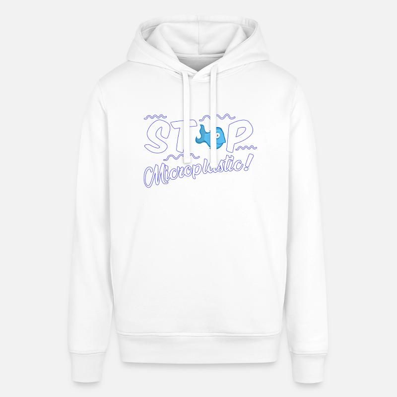 Stop Microplastic - Stops microplastic - Stanley/Stella SOUNDER Unisex Hoodie - white