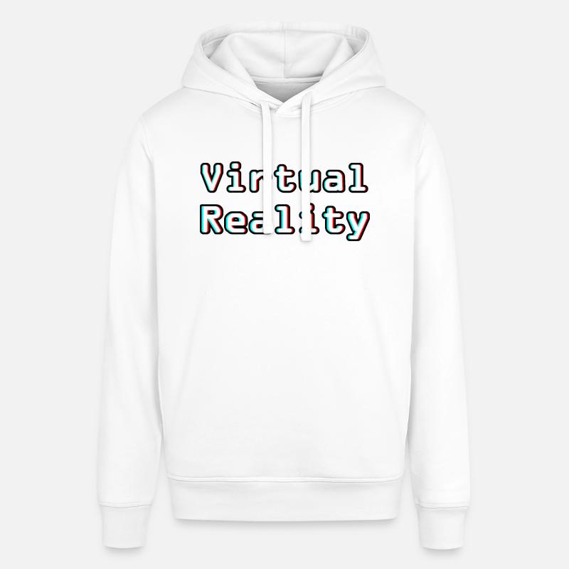 Virtual Reality Unleashed - Digitale Kunst - Stanley/Stella Unisex Hoodie SOUNDER - Weiß