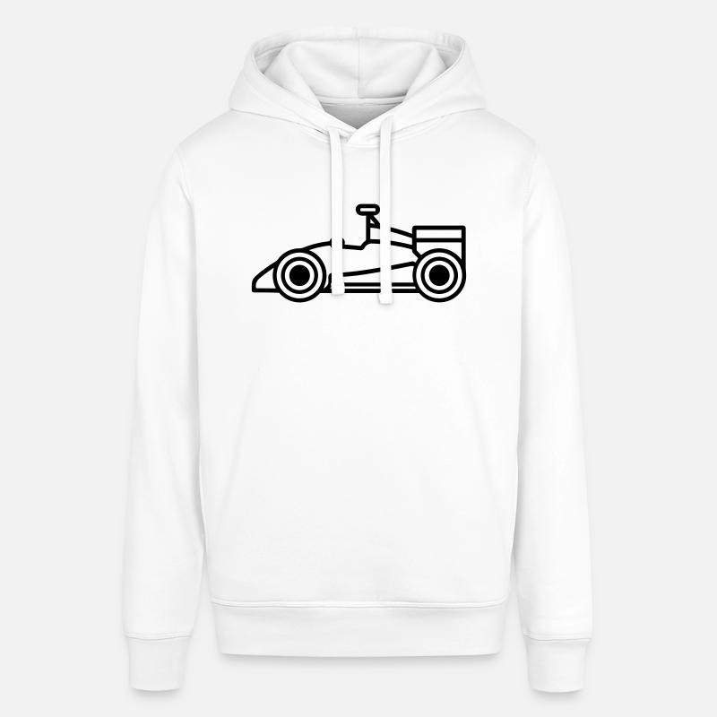 F1 Voiture de course - Sweat à capuche SOUNDER Stanley/Stella Unisexe - blanc