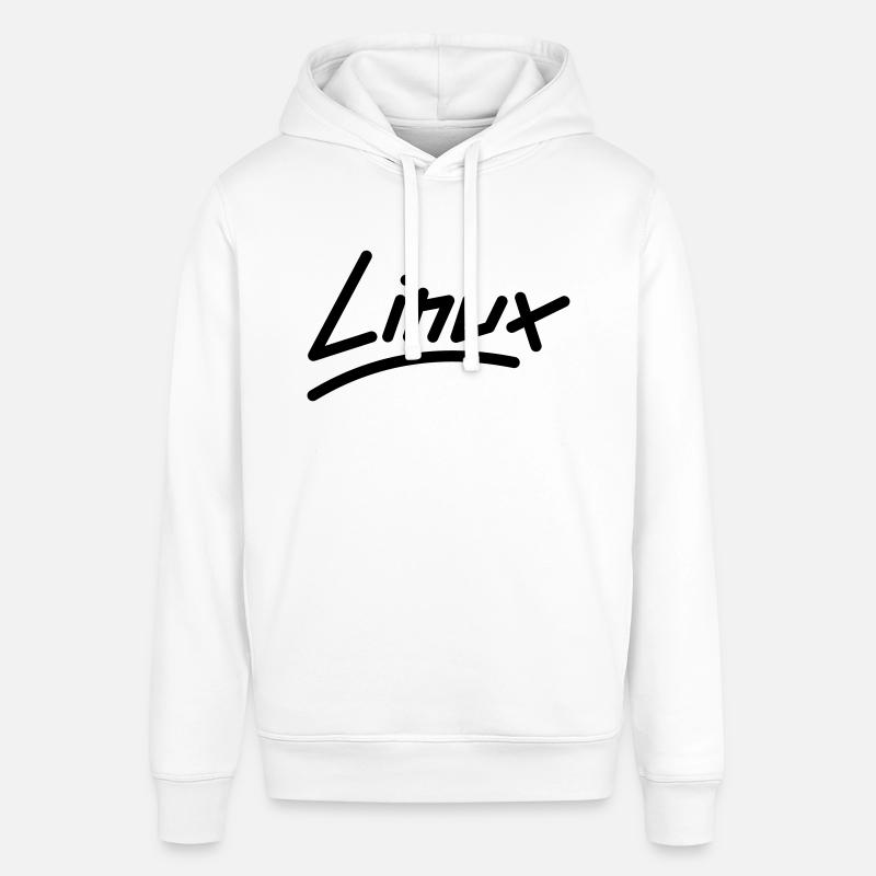 Linux - Vecteur - Sweat à capuche SOUNDER Stanley/Stella Unisexe - blanc