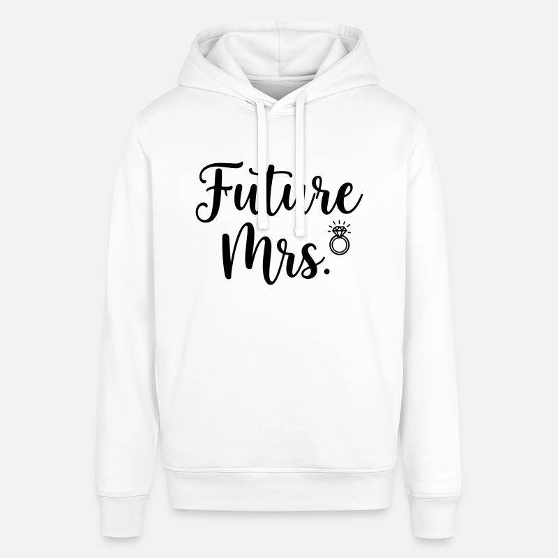 Future Mrs. Ring Bridal Design - Sweat à capuche SOUNDER Stanley/Stella Unisexe - blanc
