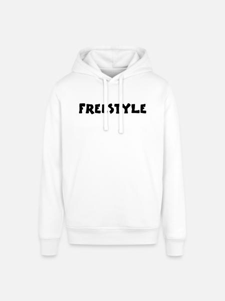 freestyle2_vec_1fr - Sweat à capuche SOUNDER Stanley/Stella Unisexe - blanc