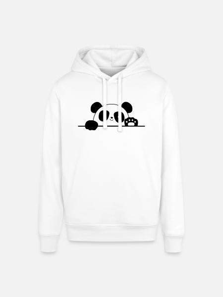 panda 002 - Stanley/Stella Unisex Hoodie SOUNDER - Weiß