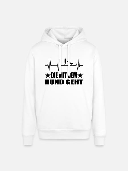 Hund - Stanley/Stella Unisex Hoodie SOUNDER - Weiß