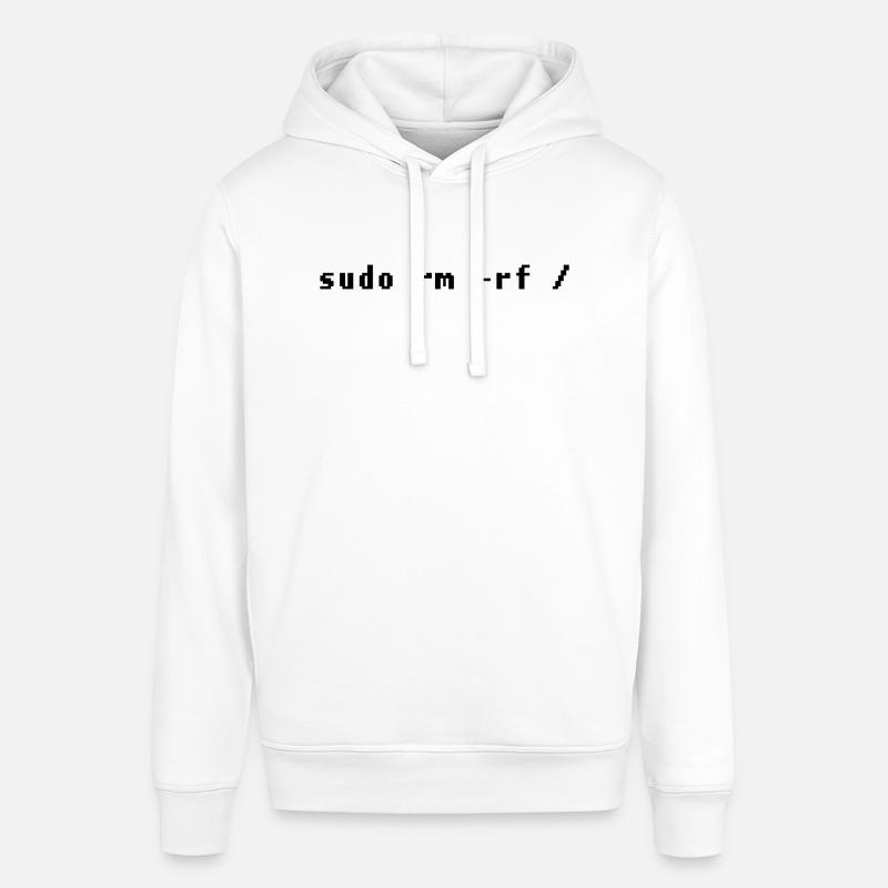 Conception drôle d'admin de Linux - Sweat à capuche SOUNDER Stanley/Stella Unisexe - blanc