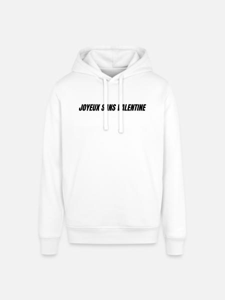 joyeux sans valentine - Sweat à capuche SOUNDER Stanley/Stella Unisexe - blanc