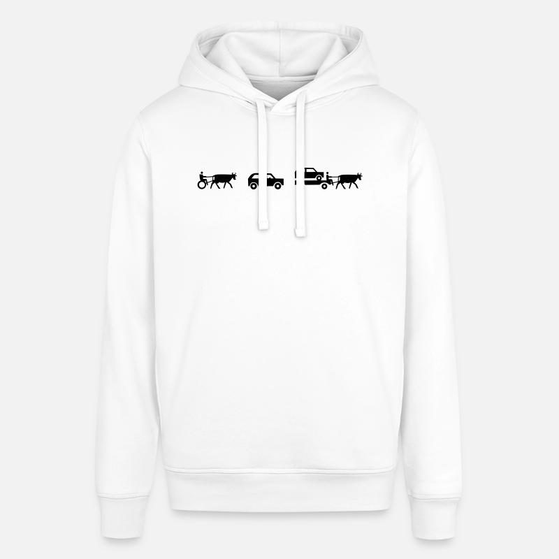 evolution of mobility - Stanley/Stella Unisex Hoodie SOUNDER - Weiß