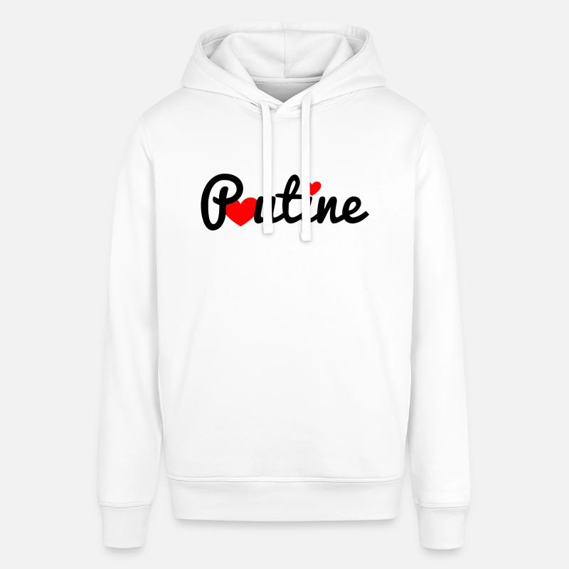 Poutine - Sweat à capuche SOUNDER Stanley/Stella Unisexe - blanc