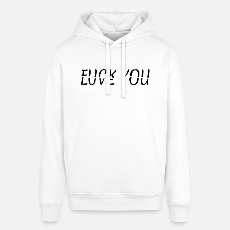 Beziehungs Glück oder Stress - Stanley/Stella Unisex Hoodie SOUNDER - Weiß