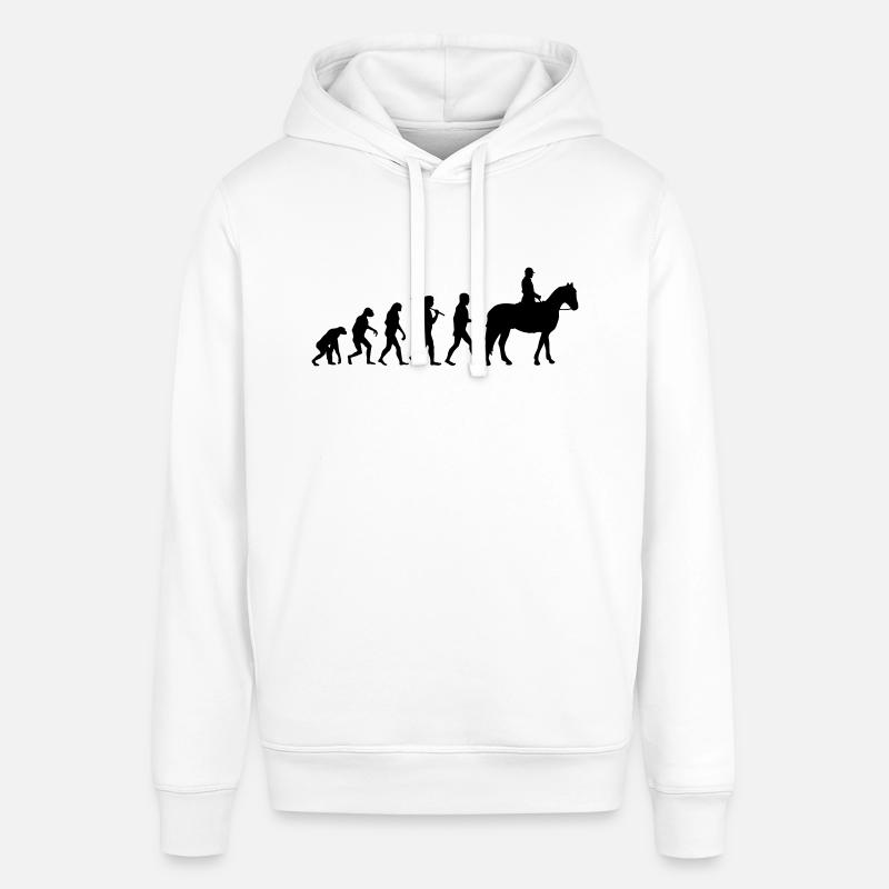 Evolution équitation - Sweat à capuche SOUNDER Stanley/Stella Unisexe - blanc
