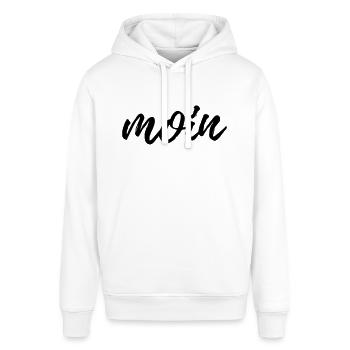 Moin - Stanley/Stella Unisex Hoodie SOUNDER - Weiß - Vorne - Alina (178cm) & Michal (187cm)