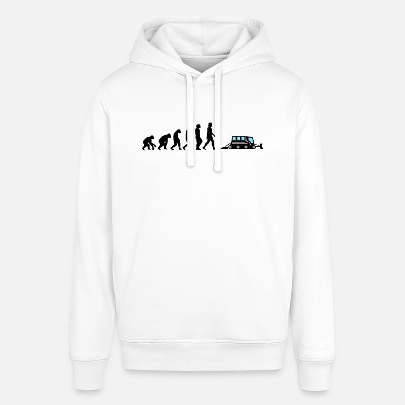 Dameuse noire Dameuse Evolution - Sweat à capuche SOUNDER Stanley/Stella Unisexe - blanc