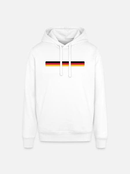 Deutschland - Stanley/Stella SOUNDER Unisex Hoodie - white