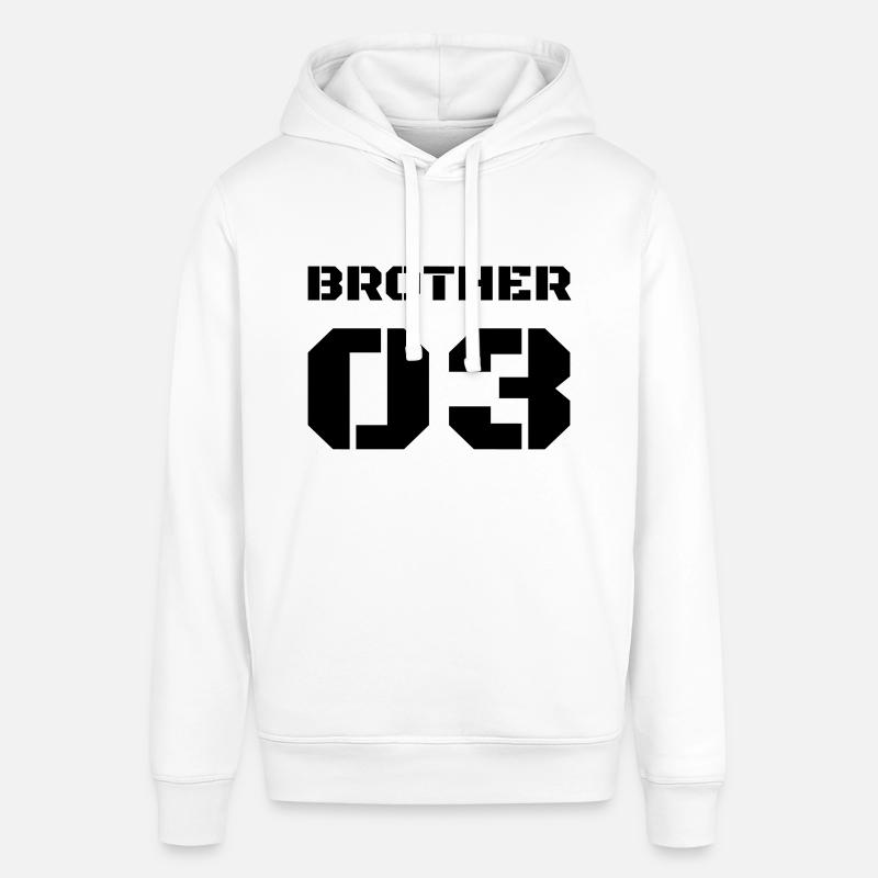 3. Bruder - Brother 03 - Stanley/Stella Unisex Hoodie SOUNDER - Weiß