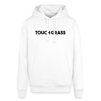 GRAS ANFASSEN - Stanley/Stella Unisex Hoodie SOUNDER - Weiß - Vorne - Alina (178cm) & Michal (187cm)