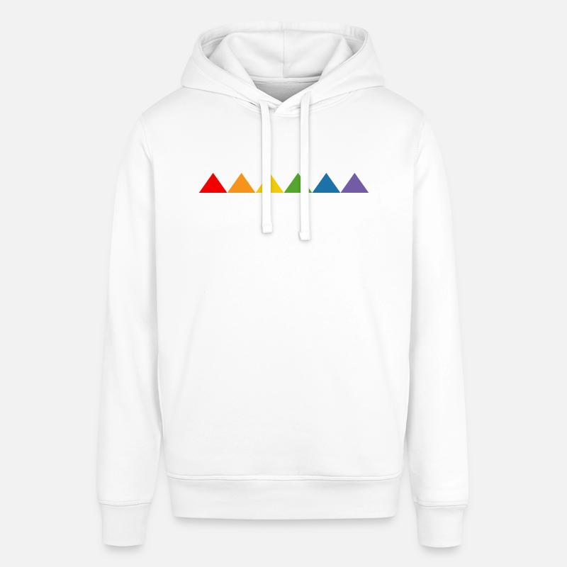 Regenbogen triangle - Stanley/Stella Unisex Hoodie SOUNDER - Weiß