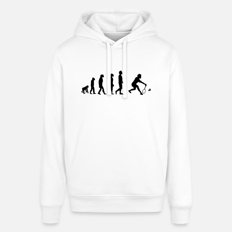 badminton évolution - Sweat à capuche SOUNDER Stanley/Stella Unisexe - blanc