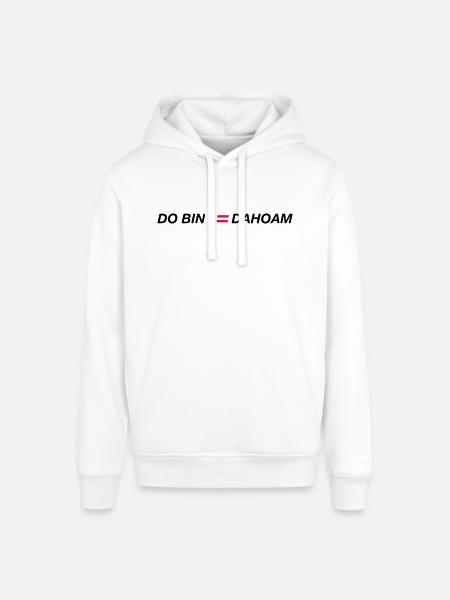 do bin i dahoam 01 - Stanley/Stella SOUNDER Unisex Hoodie - white