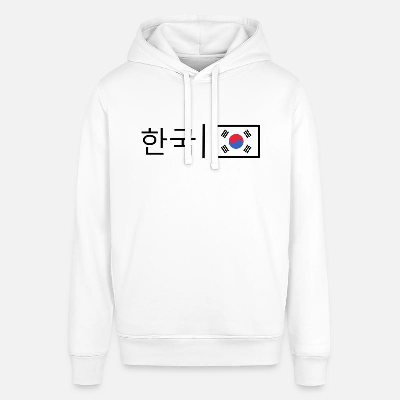 Corée - drapeau coréen - Sweat à capuche SOUNDER Stanley/Stella Unisexe - blanc