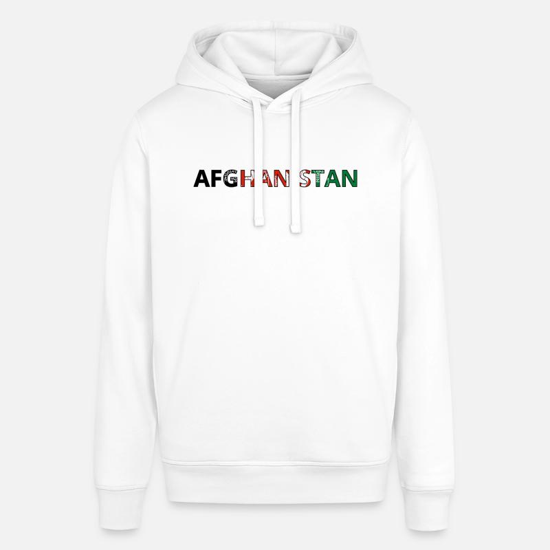 Drapeau Afghanistan - Sweat à capuche SOUNDER Stanley/Stella Unisexe - blanc