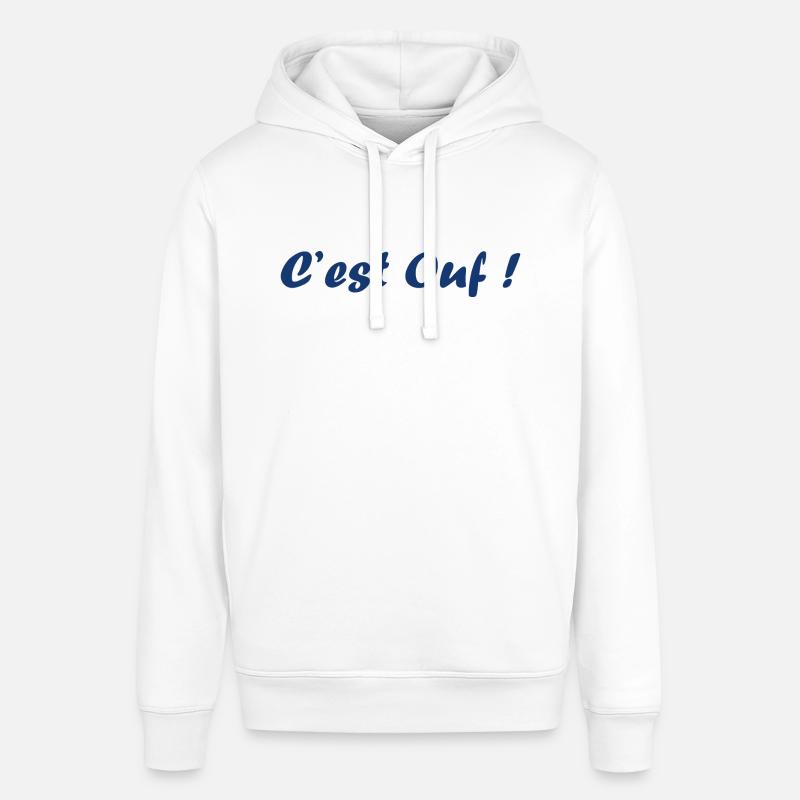 C'est ouf - Sweat à capuche SOUNDER Stanley/Stella Unisexe - blanc