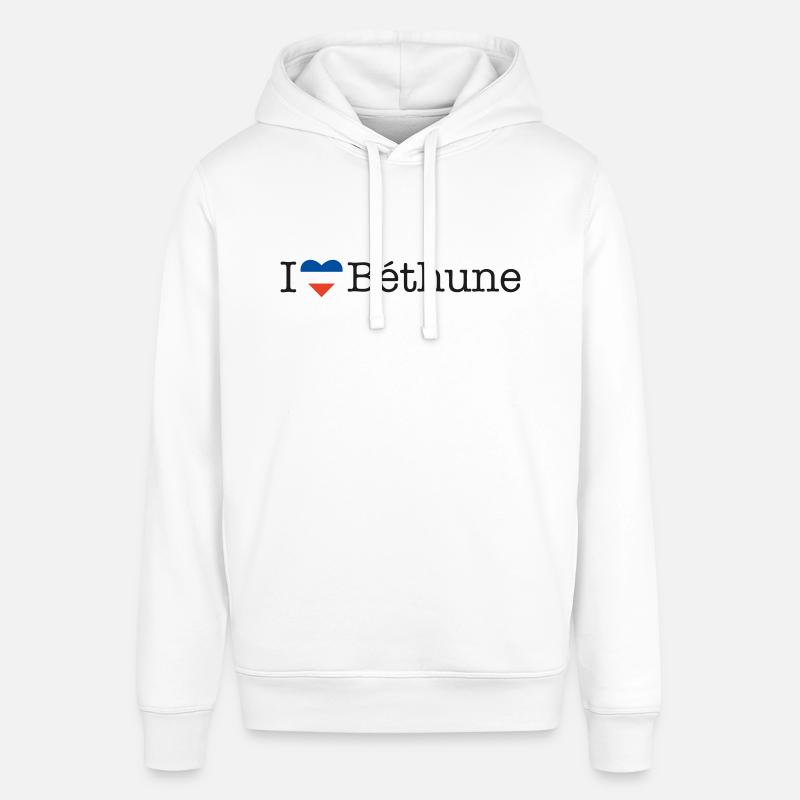 J’adore Béthune - Sweat à capuche SOUNDER Stanley/Stella Unisexe - blanc