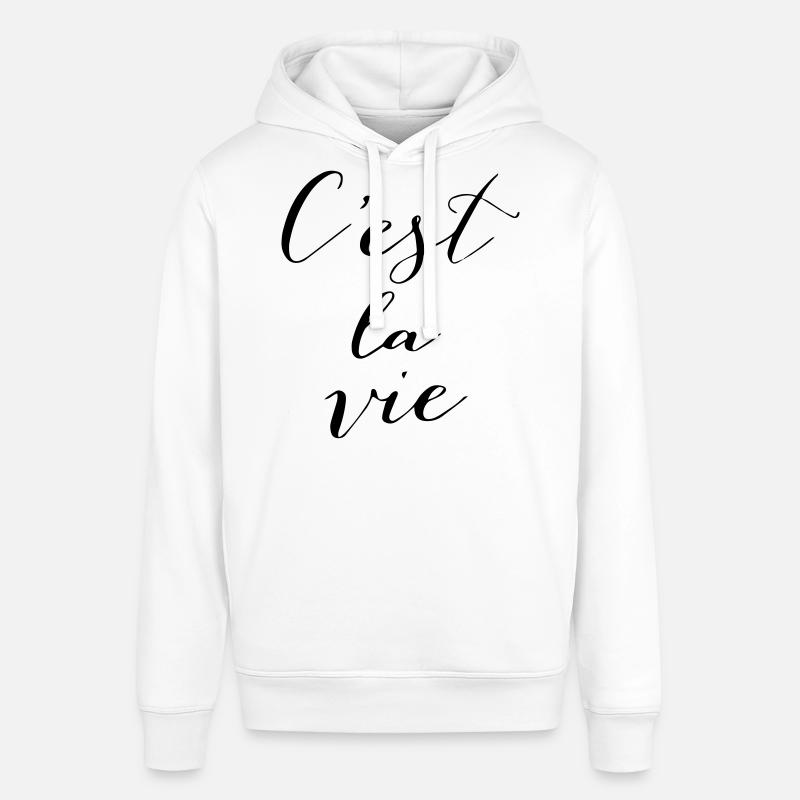 C'est la vie - Sweat à capuche SOUNDER Stanley/Stella Unisexe - blanc
