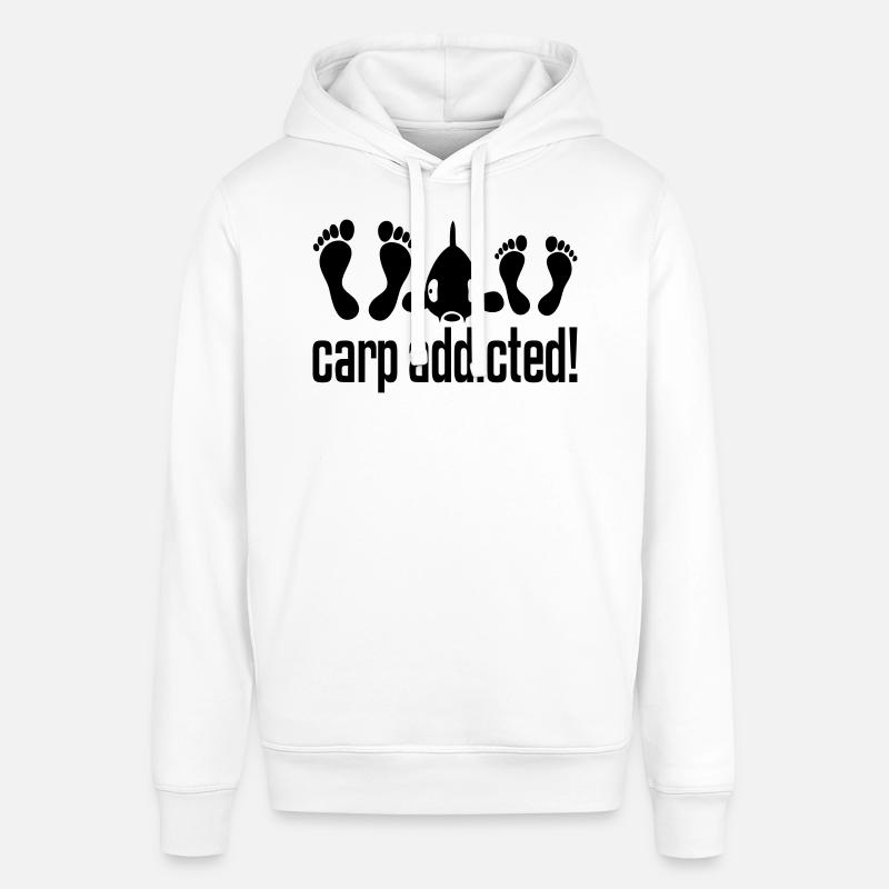 CARP ADDICTED! - Sweat à capuche SOUNDER Stanley/Stella Unisexe - blanc