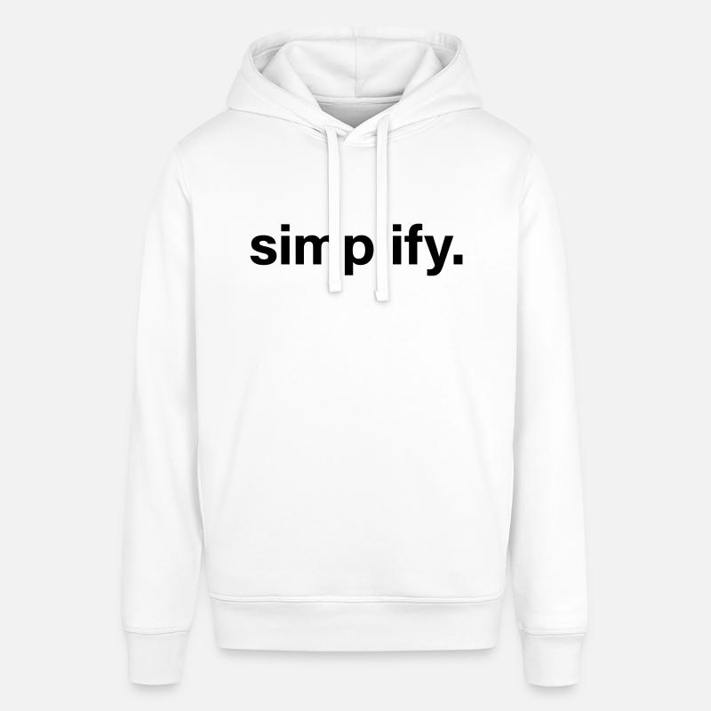 simplifier - Sweat à capuche SOUNDER Stanley/Stella Unisexe - blanc