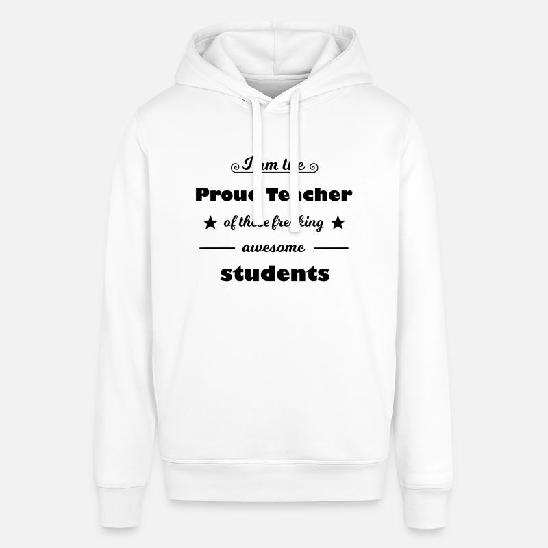 Le drôle de professeur d’école - Sweat à capuche SOUNDER Stanley/Stella Unisexe - blanc