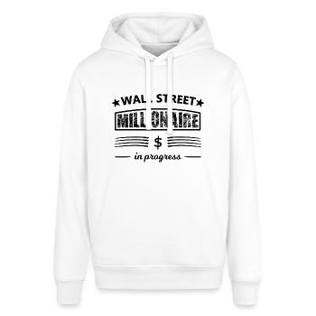 Die Investoren - Stanley/Stella Unisex Hoodie SOUNDER - Weiß - Vorne - Alina (178cm) & Michal (187cm)