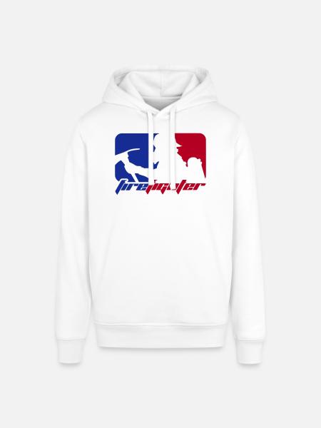 firefighter - Stanley/Stella SOUNDER Unisex Hoodie - white