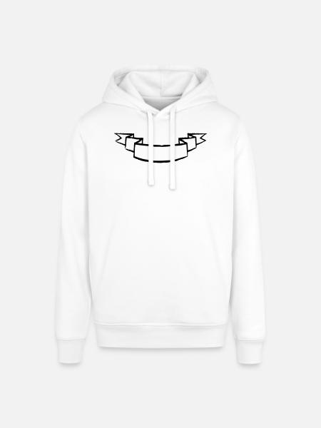 Banner curved - Stanley/Stella SOUNDER Unisex Hoodie - white