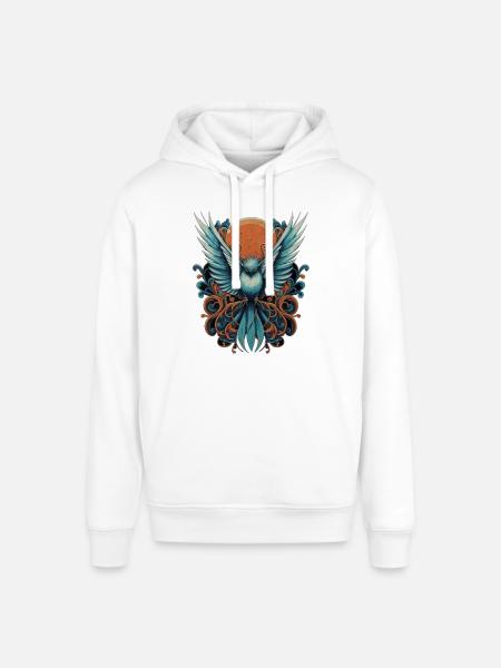 Blauer Vogel - Stanley/Stella Unisex Hoodie SOUNDER - Weiß