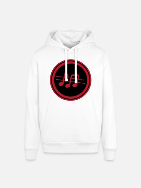 Music sheet music - Stanley/Stella SOUNDER Unisex Hoodie - white