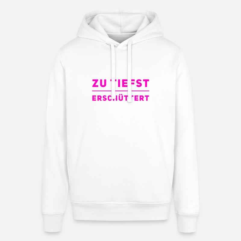 das hat mich tief getroffen - Stanley/Stella Unisex Hoodie SOUNDER - Weiß