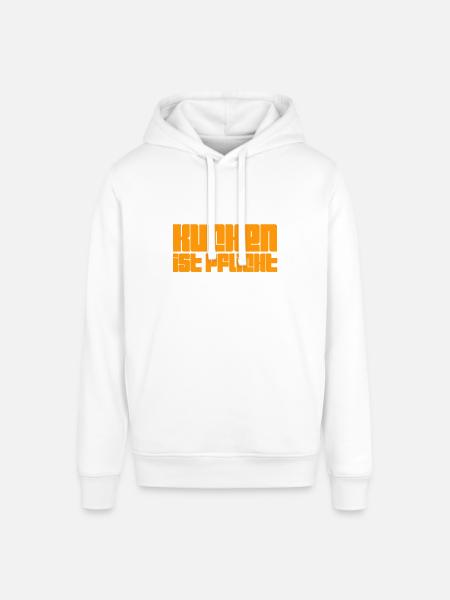 ich liebe Kuchen - Stanley/Stella Unisex Hoodie SOUNDER - Weiß