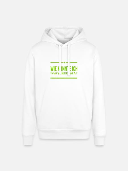 ich bin vergesslich - Stanley/Stella Unisex Hoodie SOUNDER - Weiß